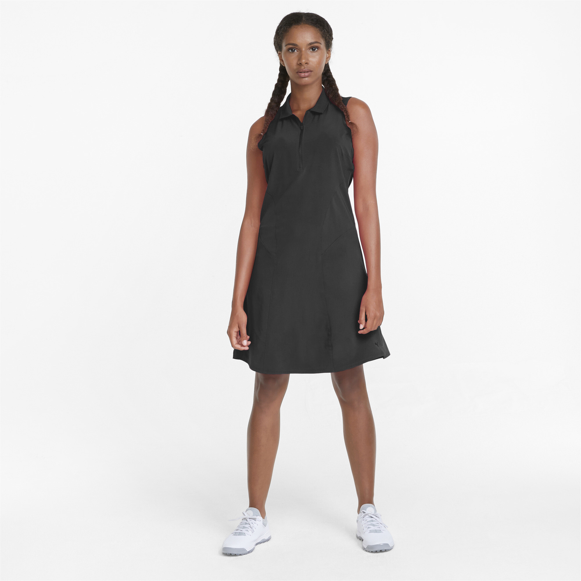 Women's Puma Cruise's Golf Dress, Black, Size XXS, Clothing