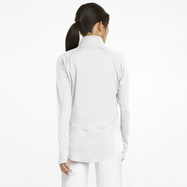 Gamer Quarter-Zip Golf Pullover Women, Bright White, large-ZAF