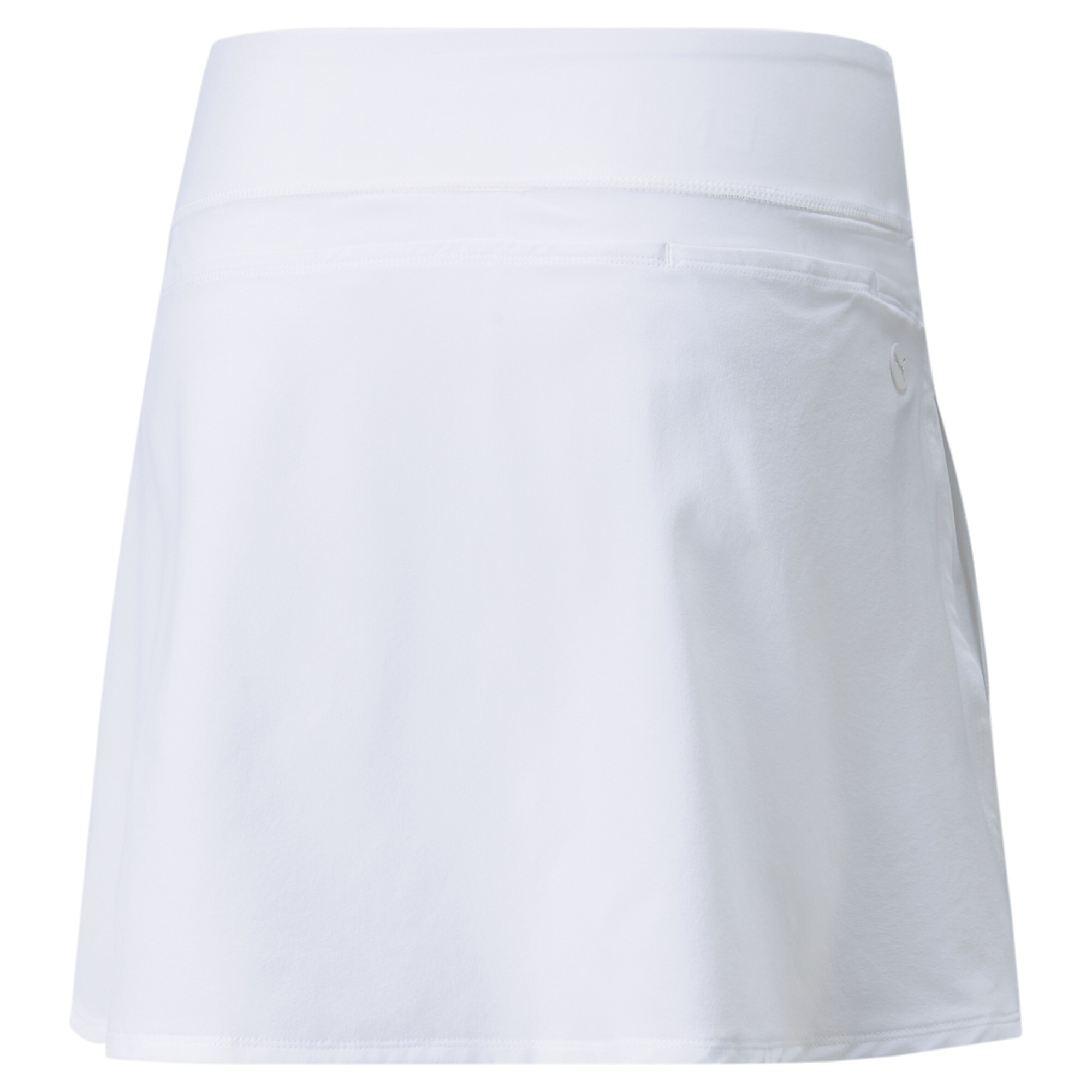Women's Puma PWRSHAPE Solid's Golf Skirt, White, Size L/L, Clothing
