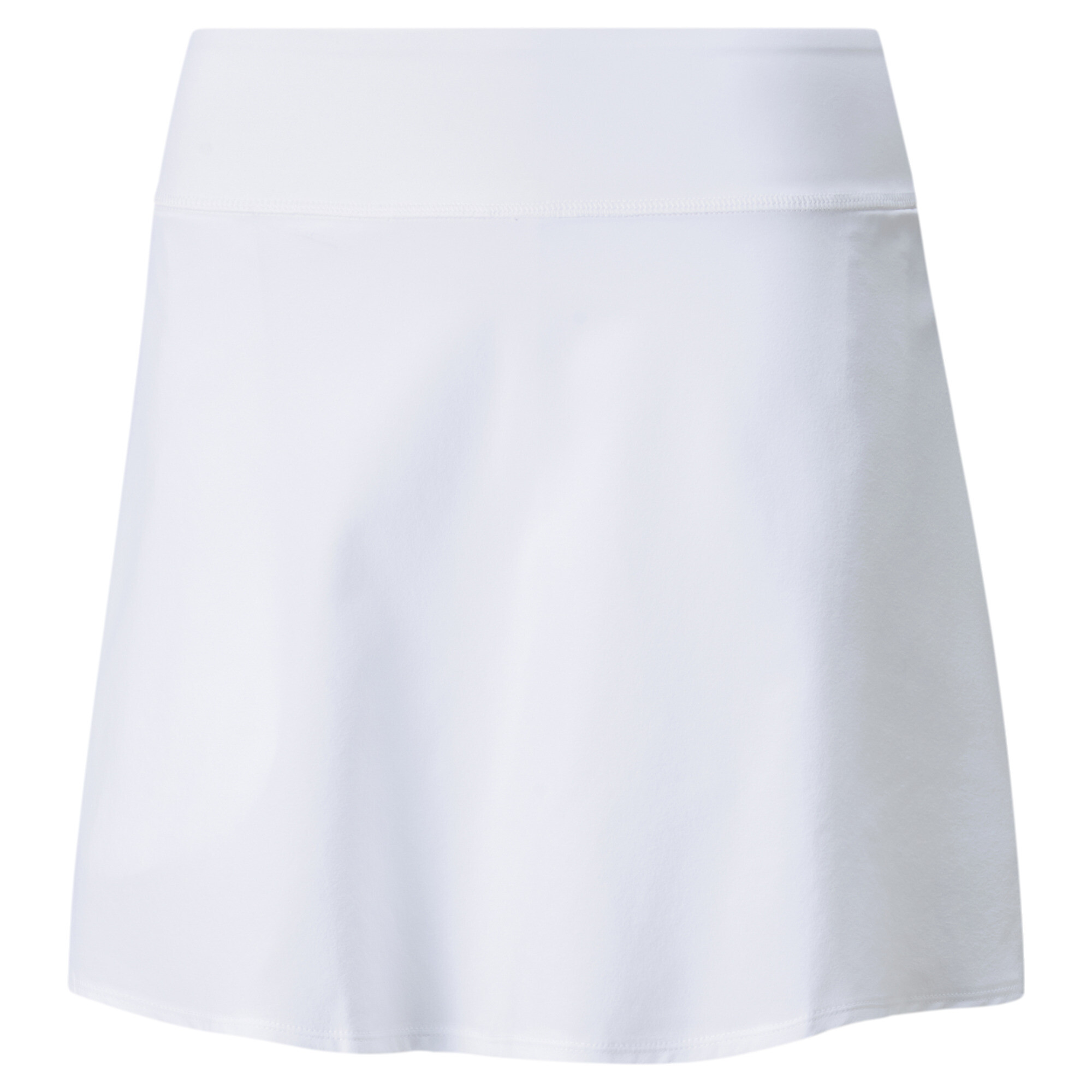 Women's Puma PWRSHAPE Solid's Golf Skirt, White, Size XL/L, Clothing