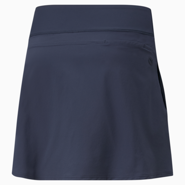 PWRSHAPE Solid Women's Golf Skirt, Navy Blazer, large-ZAF