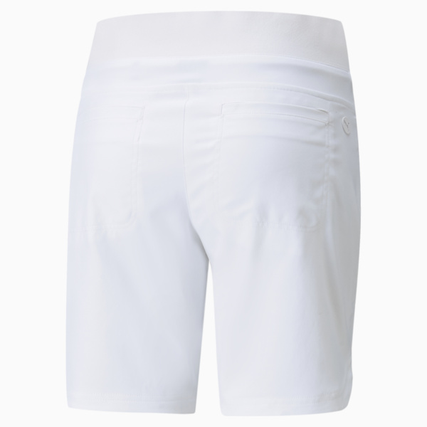 Bermuda Women's Golf Shorts, Bright White, large-ZAF