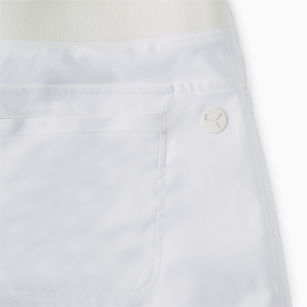Bermuda Women's Golf Shorts, Bright White, large-ZAF