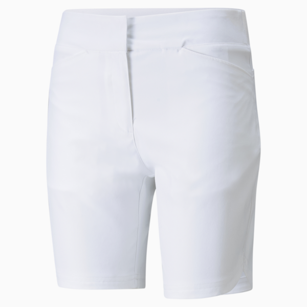 Bermuda Women's Golf Shorts, Bright White, large-ZAF