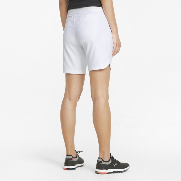 Bermuda Women's Golf Shorts, Bright White, large-ZAF