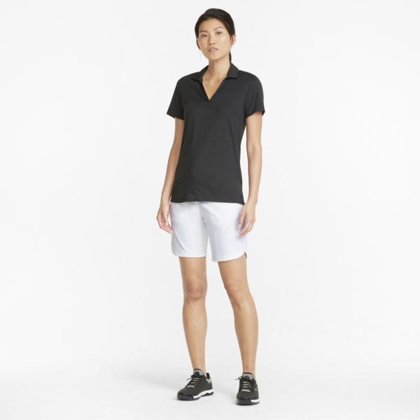 Bermuda Women's Golf Shorts, Bright White, large-ZAF