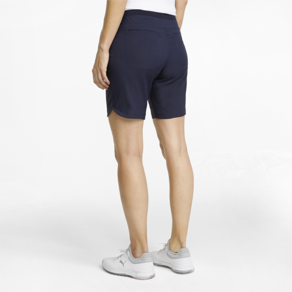 Bermuda Women's Golf Shorts, Navy Blazer, large-ZAF