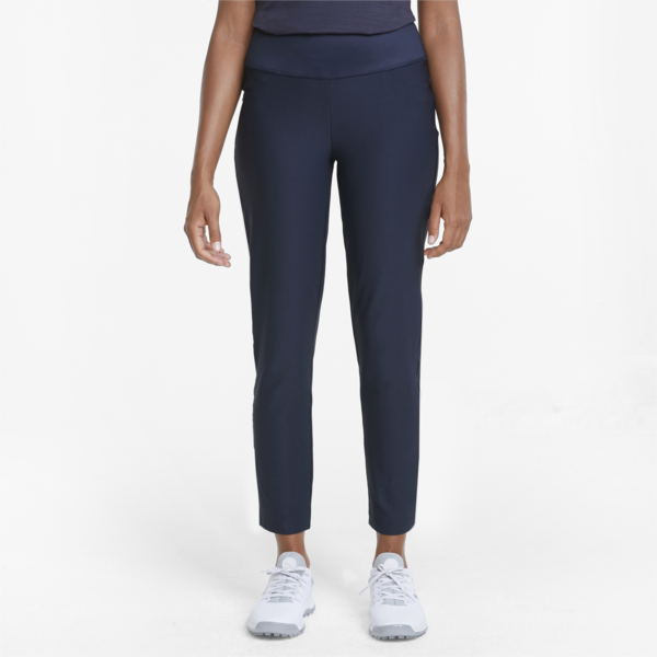 PWRSHAPE Woven Women's Golf Pants, Navy Blazer, large-ZAF