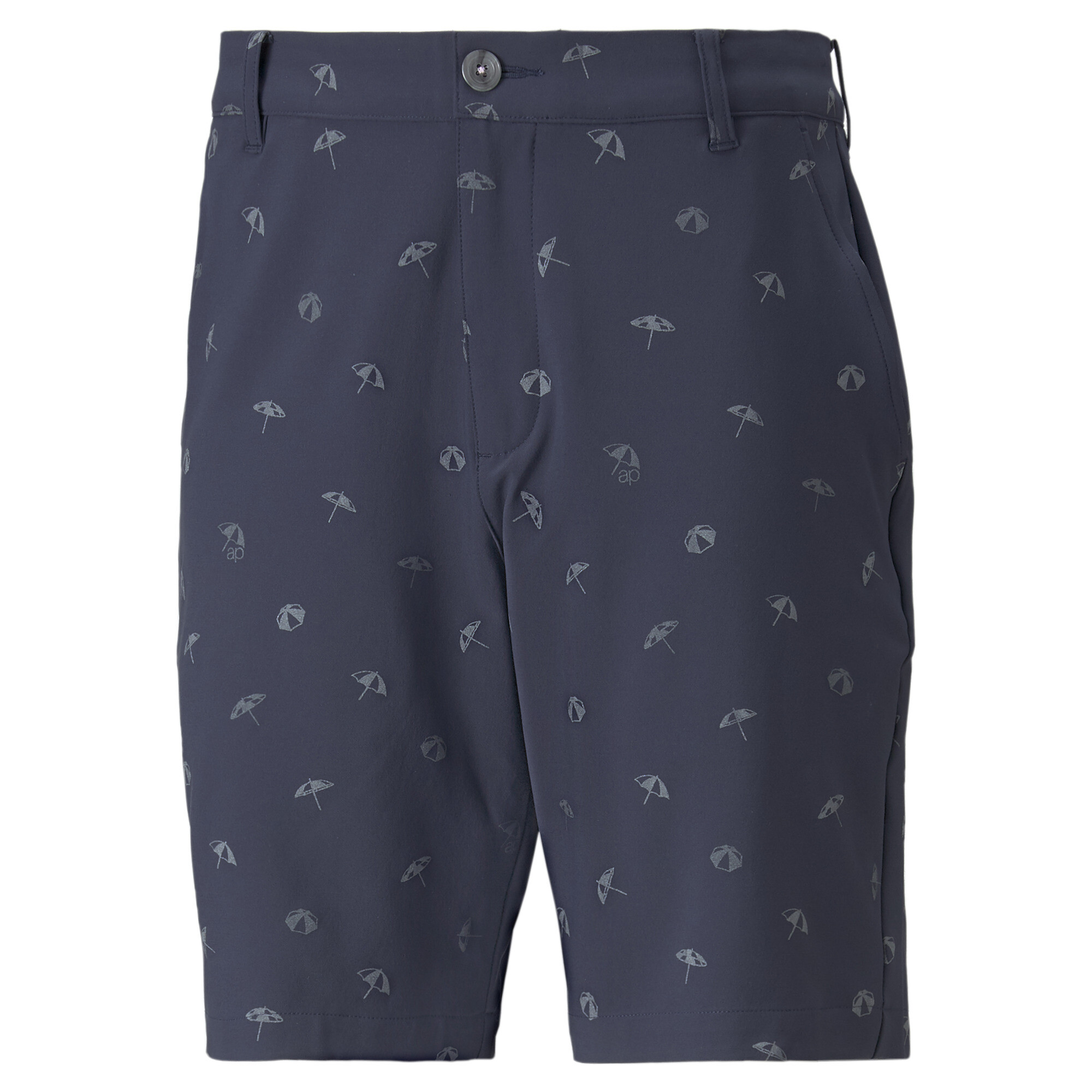 Men's Puma X ARNOLD PALMER Umbrella's Golf Shorts, Blue, Size 31, Clothing