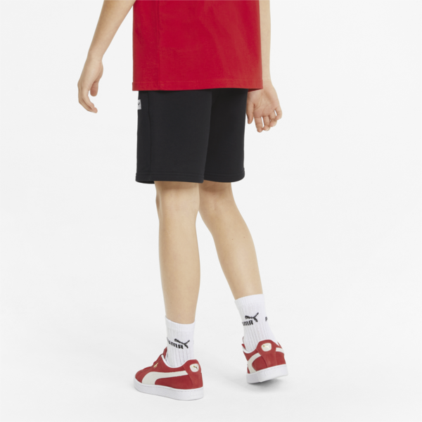 PUMA x BATMAN Youth Shorts, Puma Black, large-ZAF