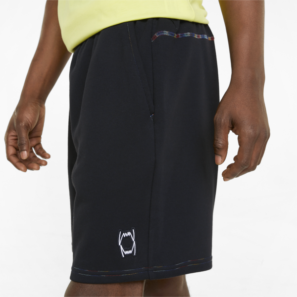 Pivot EMB Men's Basketball Shorts, Puma Black, large-ZAF