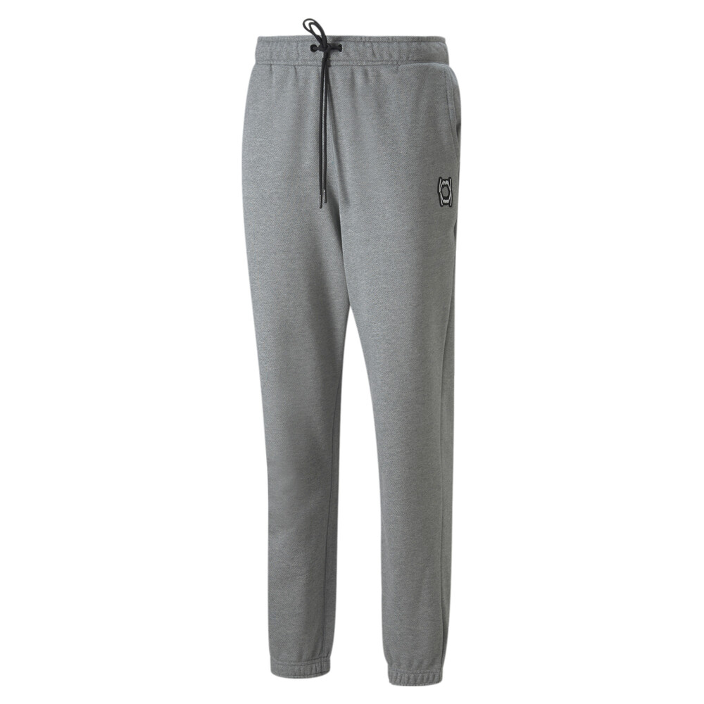 Pivot EMB Men's Basketball Sweatpants Gray PUMA