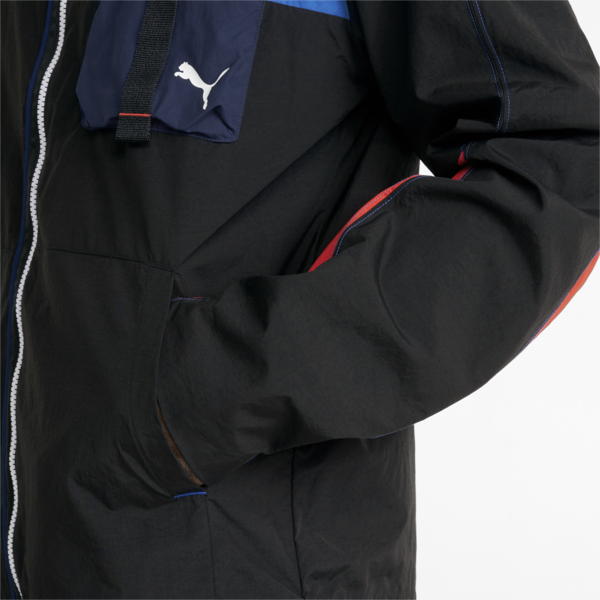 BMW M Motorsport Statement Woven Men's Jacket, Puma Black-M Color, large-ZAF