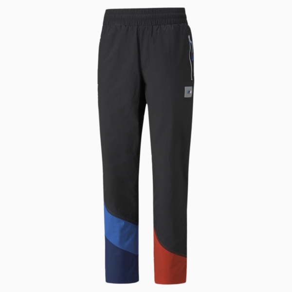 BMW M Motorsport Statement Woven Men's Pants, Puma Black-M Color, large-ZAF