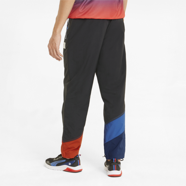 BMW M Motorsport Statement Woven Men's Pants, Puma Black-M Color, large-ZAF
