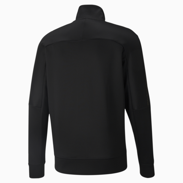 Scuderia Ferrari Style T7 Men's Track Jacket, Puma Black, large-ZAF