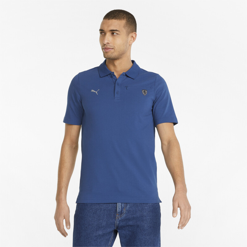 

Men's PUMA Scuderia Ferrari Style Polo Shirt, Blue