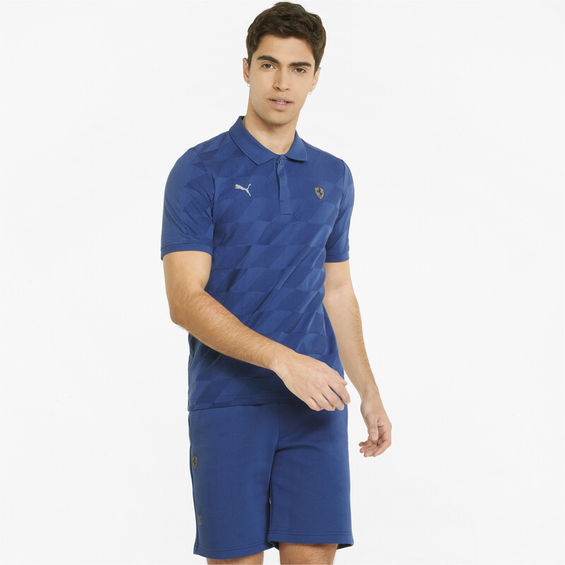 

Men's PUMA Scuderia Ferrari Style Jacquard Polo Shirt