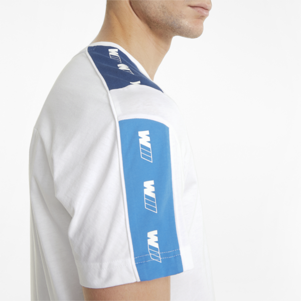 BMW M Motorsport T7 Men's Tee, Puma White, large-ZAF