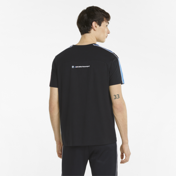 BMW M Motorsport T7 Men's Tee, Cotton Black-M color, large-ZAF