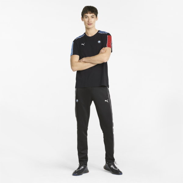 BMW M Motorsport T7 Men's Tee, Cotton Black-M color, large-ZAF