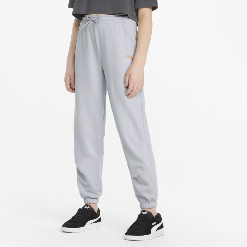 

PUMA GRL Relaxed Fit Youth Sweatpants, Arctic ice