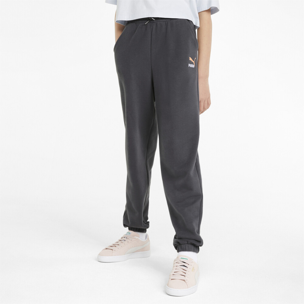 GRL Relaxed Fit Youth Sweatpants | Gray - PUMA