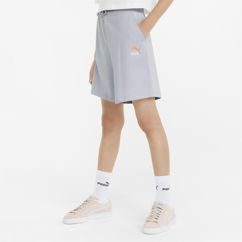 

PUMA GRL Relaxed Fit Youth Relaxed Fit Shorts, Arctic ice