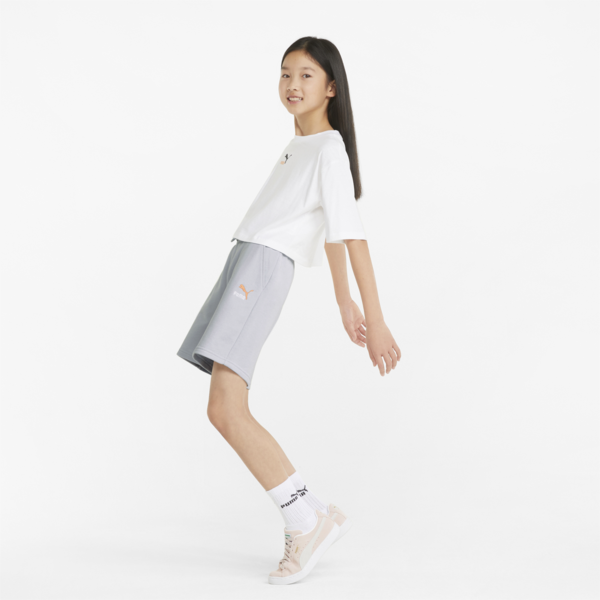 GRL Relaxed Fit Youth Shorts, Arctic Ice, large-ZAF