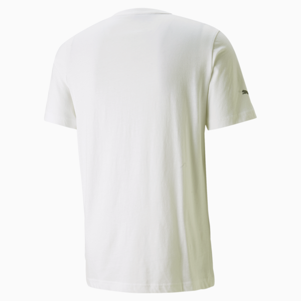 BMW M Motorsport Logo Men's Tee, Puma White, large-ZAF