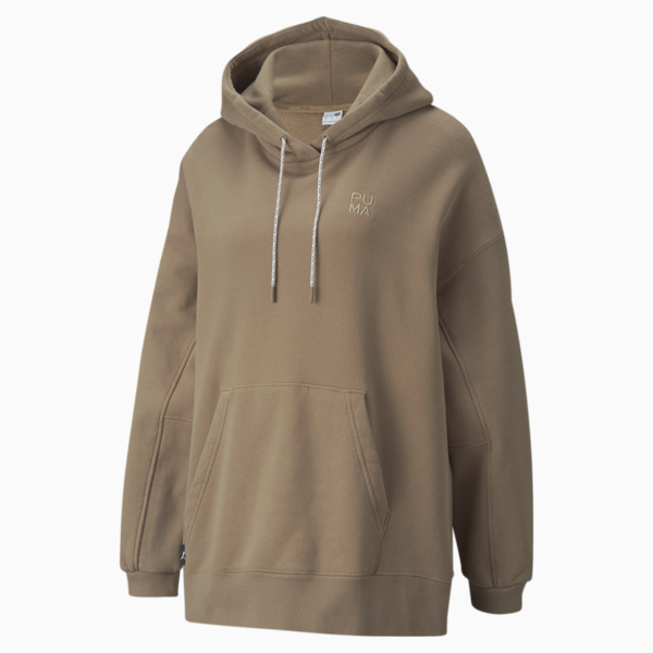 Infuse Women's Hoodie, Tiger's Eye, large-ZAF