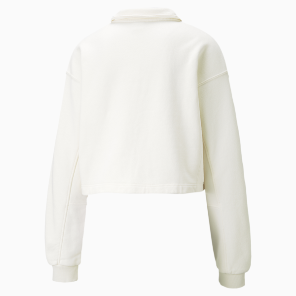 Infuse Fashion Polo Women's Sweatshirt, Pristine, large-ZAF