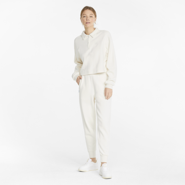 Infuse Fashion Polo Women's Sweatshirt, Pristine, large-ZAF