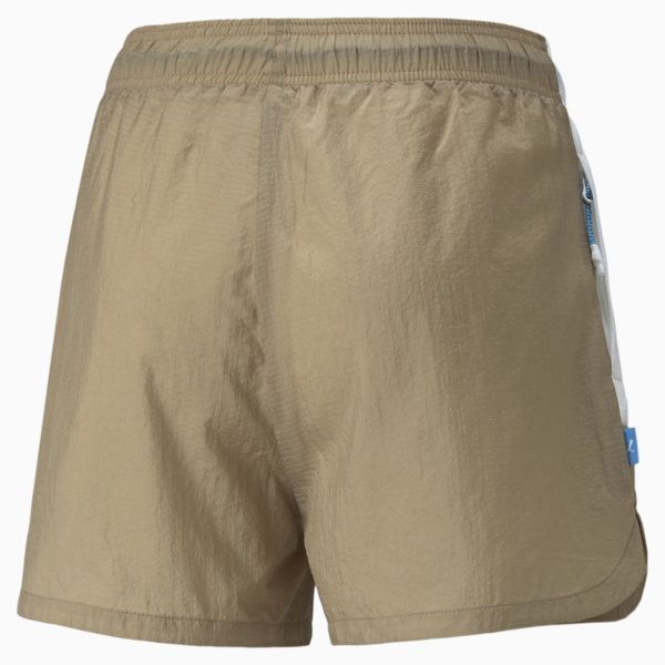 Infuse Fashion Woven Women's Shorts, Tiger's Eye, large-ZAF