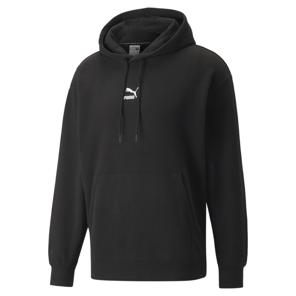 Classics Relaxed Men's Hoodie | Black - PUMA