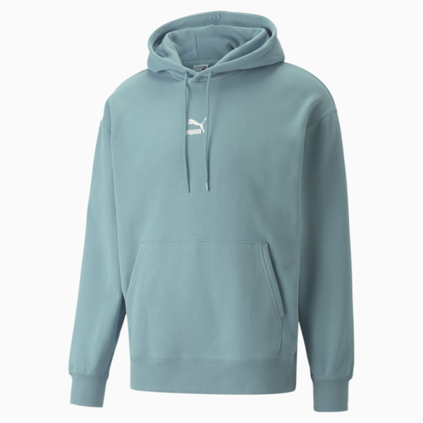 Classics Relaxed Men's Hoodie, Mineral Blue, large-ZAF