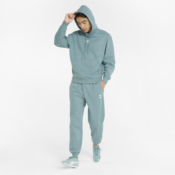 Classics Relaxed Men's Hoodie, Mineral Blue, large-ZAF