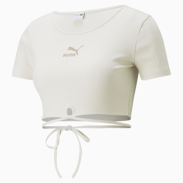 Classics Ribbed Women's Tee by Pedroche, no color, large-ZAF