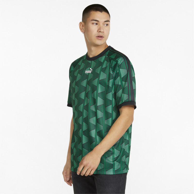 Men's PUMA The NeverWorn Pattern T-shirt, Gray/green