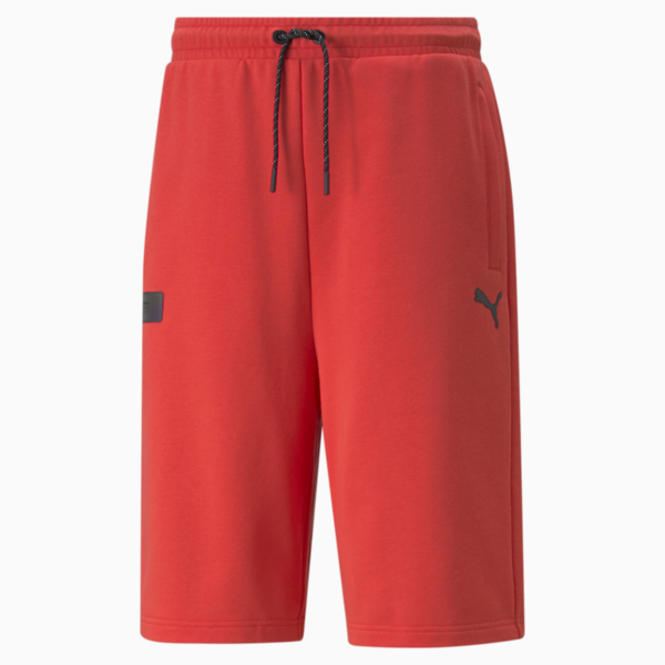 Mercedes F1 Statement Men's Shorts, Hibiscus, large-ZAF