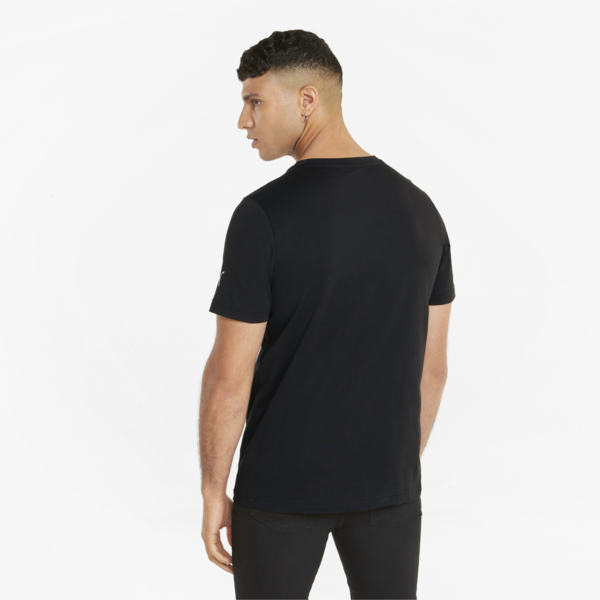 Mercedes F1 Vintage Men's Tee, Puma Black, large-ZAF