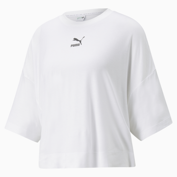 Classics Splitside Women's Tee, Puma White, large-ZAF