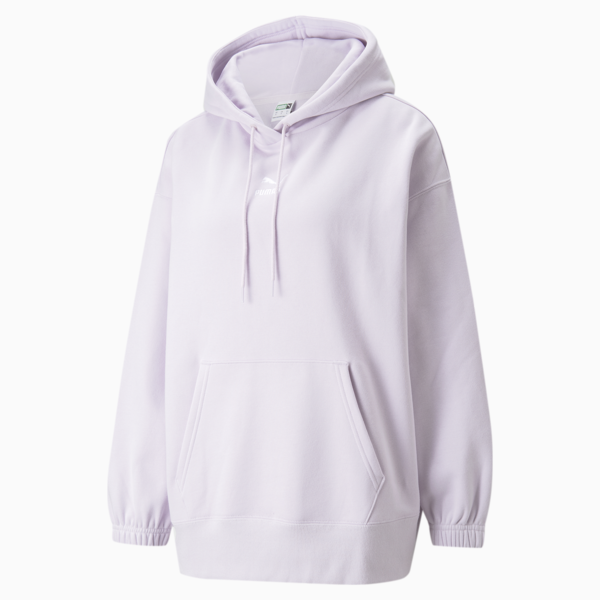 Classics Oversized Women's Hoodie, Lavender Fog, large-ZAF