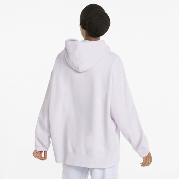 Classics Oversized Women's Hoodie, Lavender Fog, large-ZAF