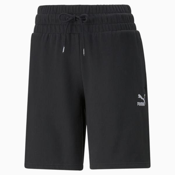 Classics High-Waist Women's Shorts by Pedroche, Puma Black, large-ZAF