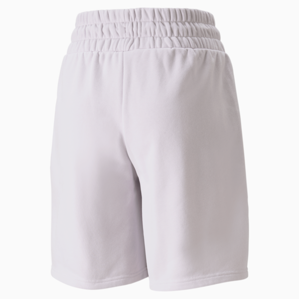 Classics High-Waist Women's Shorts by Pedroche, Lavender Fog, large-ZAF