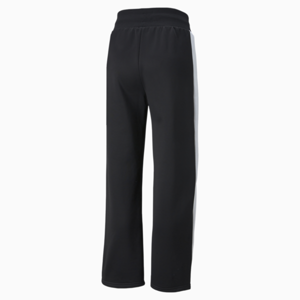 T7 Straight Women's Pants, Puma Black, large-ZAF