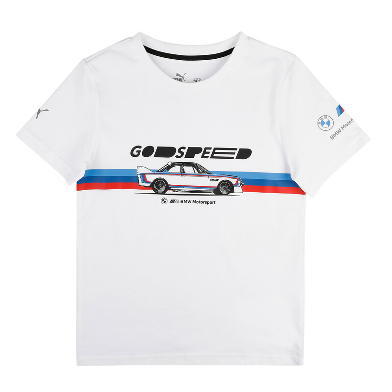 

PUMA BMW M Motorsport Car Graphic Youth T-Shirt, White
