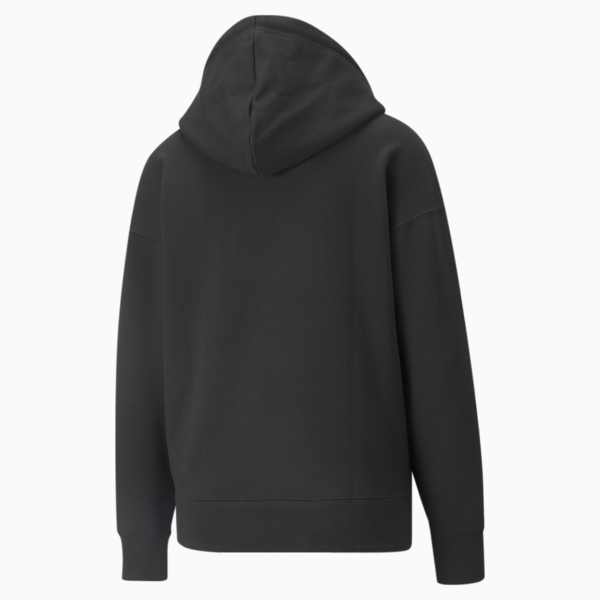SWxP Graphic Women's Hoodie, Puma Black, large-ZAF