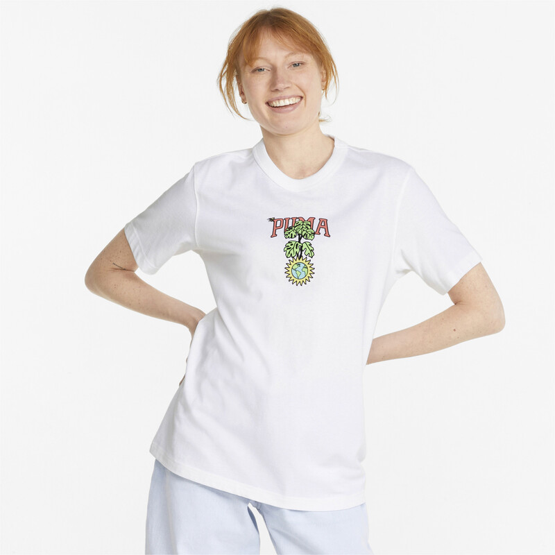 

Women's PUMA Downtown Relaxed Graphic Relaxed Fit T-Shirt